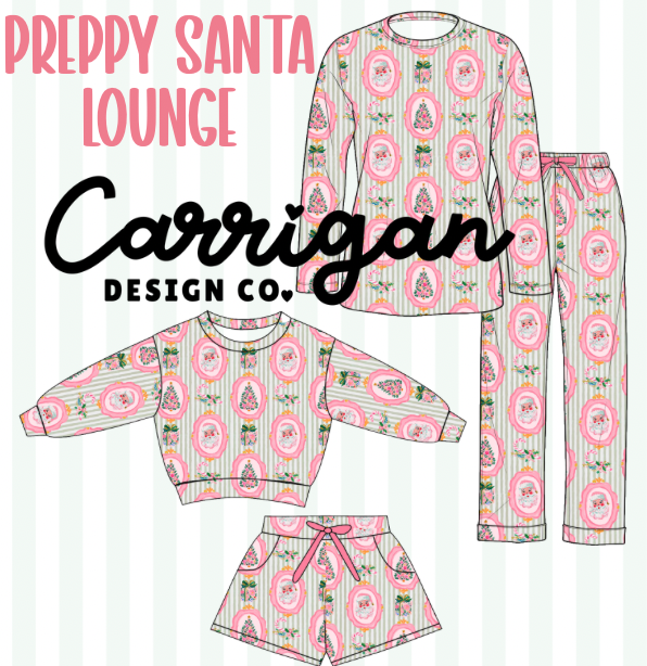 Preppy Santa Lounge (PREORDER ETA NOVEMBER)