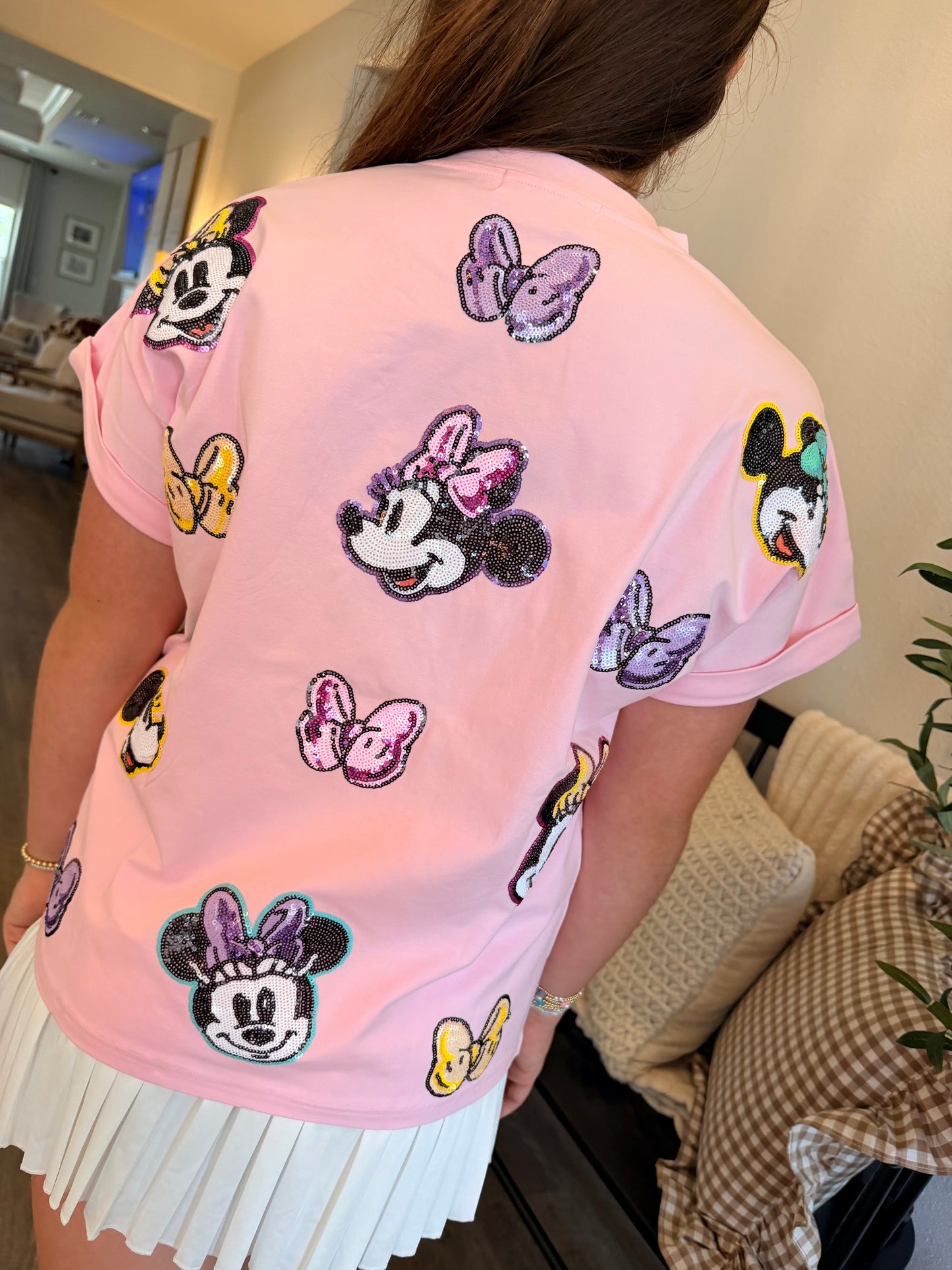 READY TO SHIP Adult Sequin Mouse Top