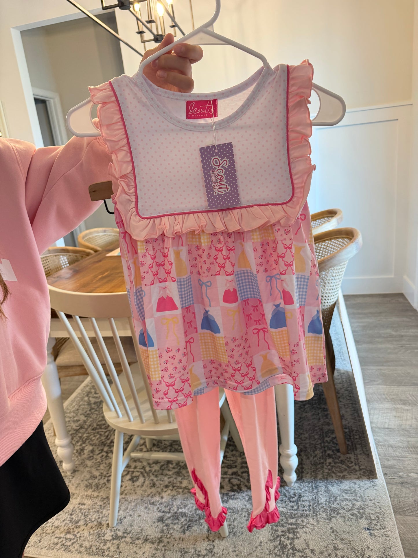 CONSIGNMENT ITEM: Princess Patchwork Set Size 6/7 (NWT)