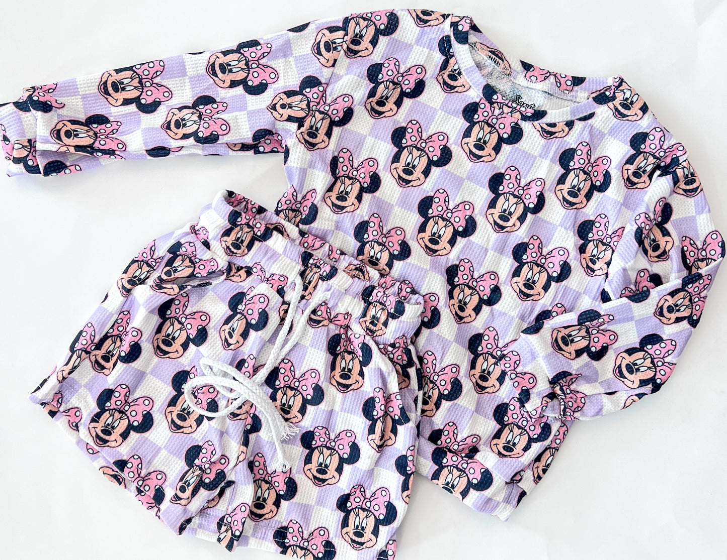 Magical Mouse Waffle Set -LONG SLEEVE