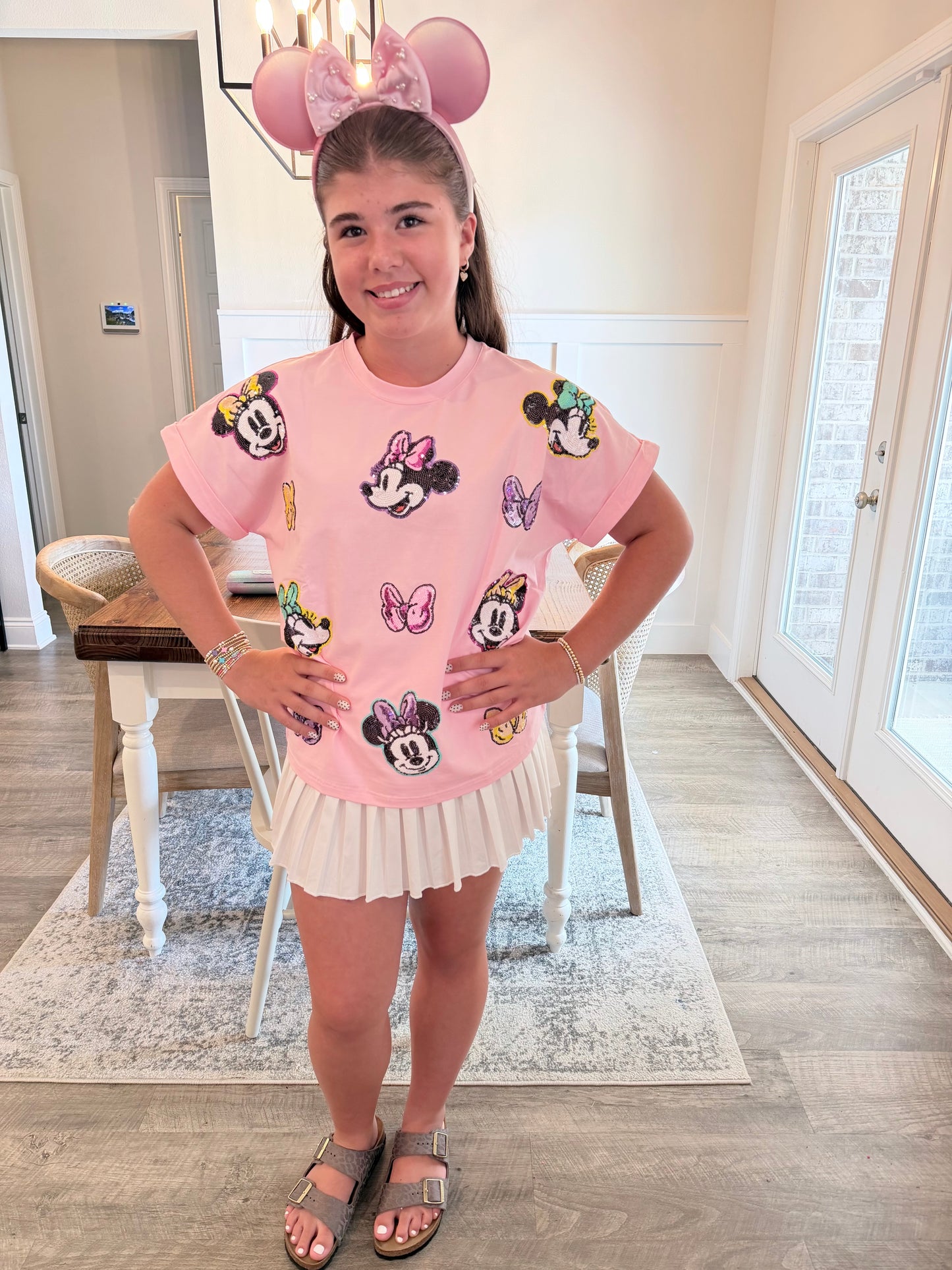READY TO SHIP Adult Sequin Mouse Top