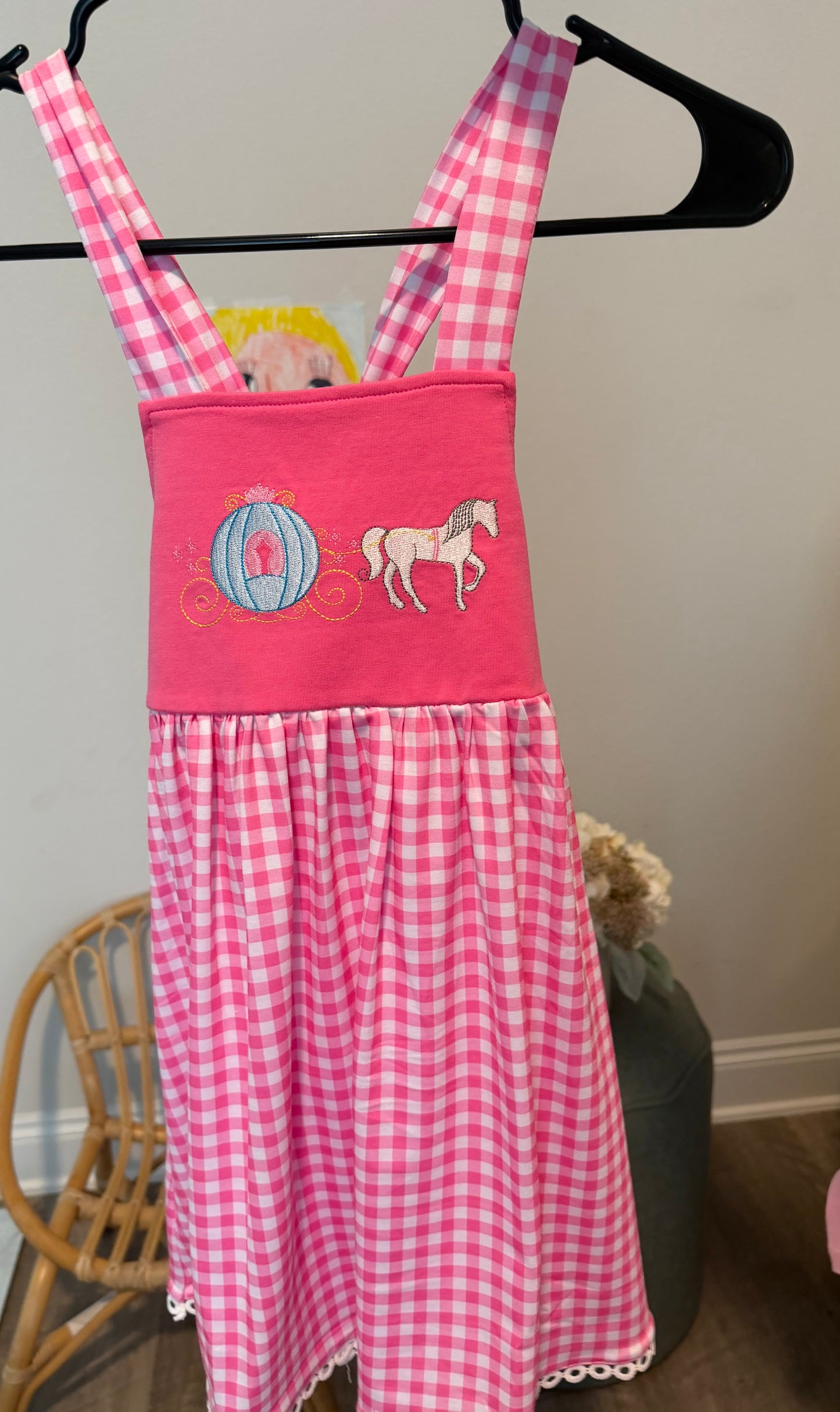 CONSIGNMENT ITEM: Carriage Cross Back Dress Size 5/6 (NWT)
