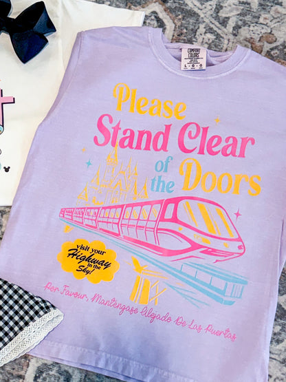 Stand Clear of the Doors Tee (PREORDER ETA 10 DAYS)