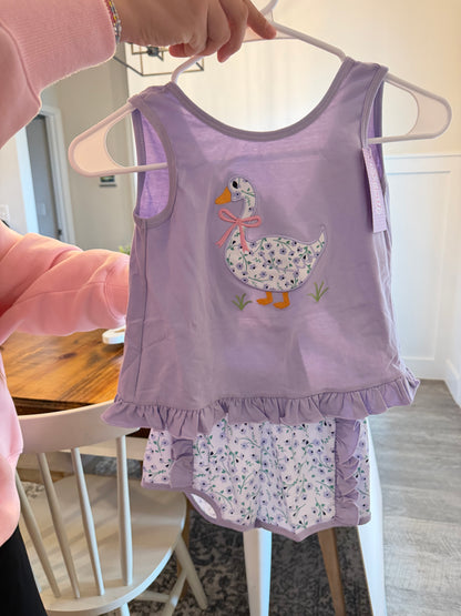 CONSIGNMENT ITEM: Goose Short Set Size 6/7 (NWT)