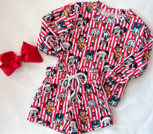 Christmas Sensational Six Waffle Set - Long Sleeve