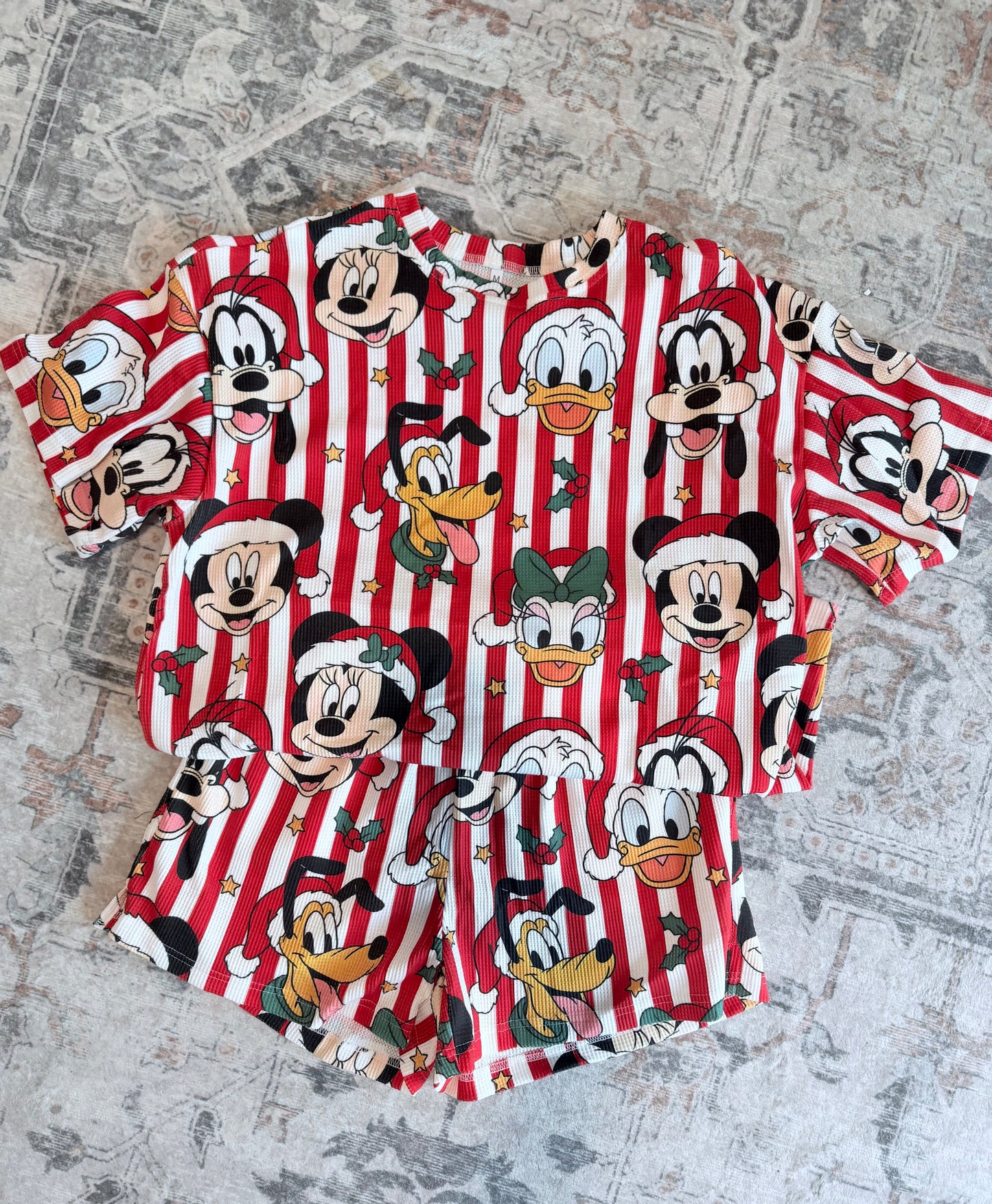 Christmas Sensational Six Waffle Set - SHORT Sleeve