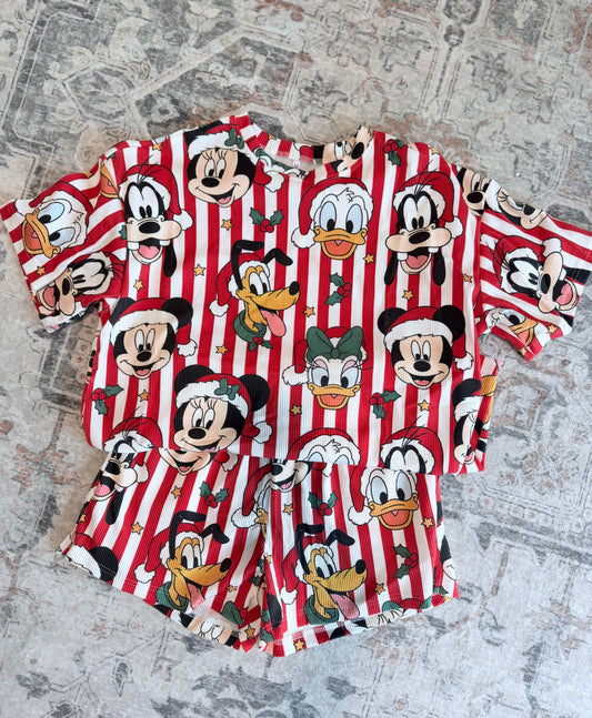 Christmas Sensational Six Waffle Set - SHORT Sleeve