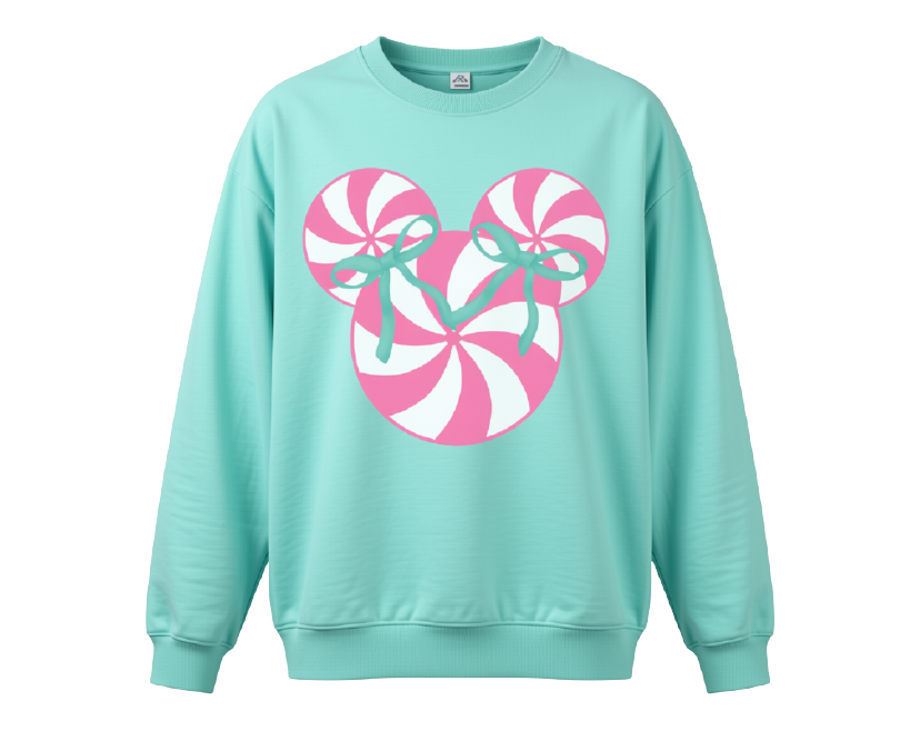 Festive Swirl Sweatshirt (PREORDER ETA 10 DAYS)